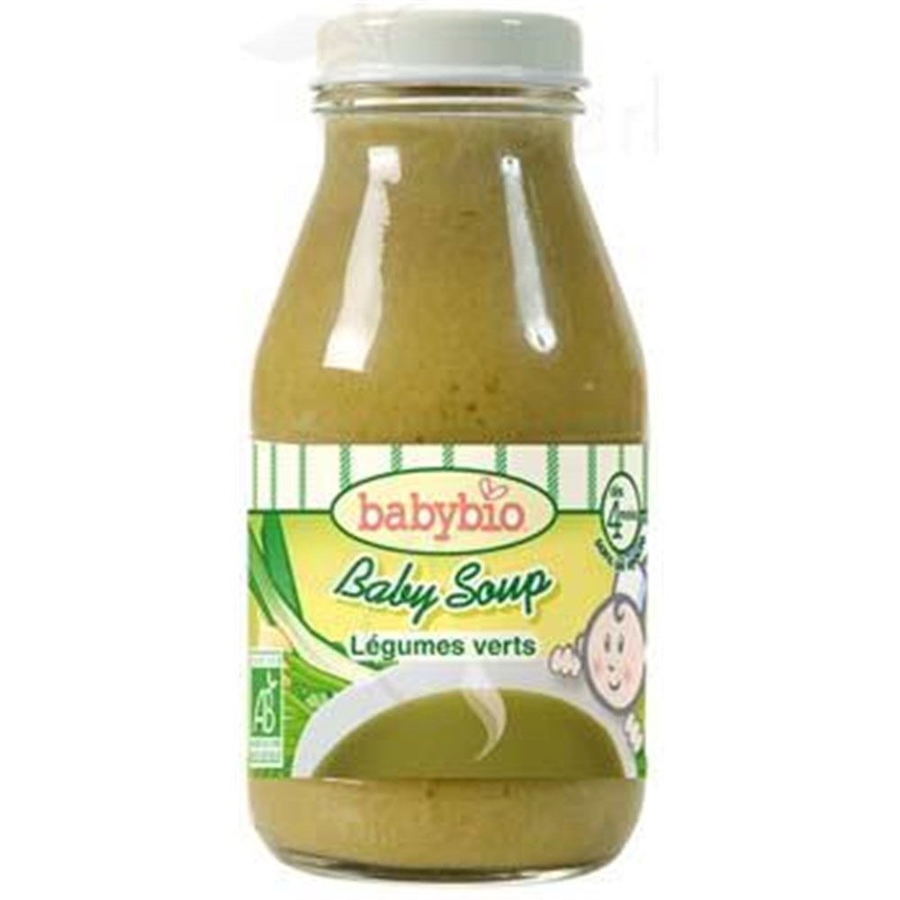 Babybio Baby Soup Soupe De Legumes Verts Bouteille Cl