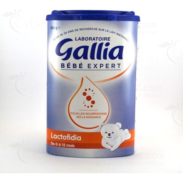 GALLIA LACTOFIDIA, Lait pour nourrisson, fermenté au bifidus avec