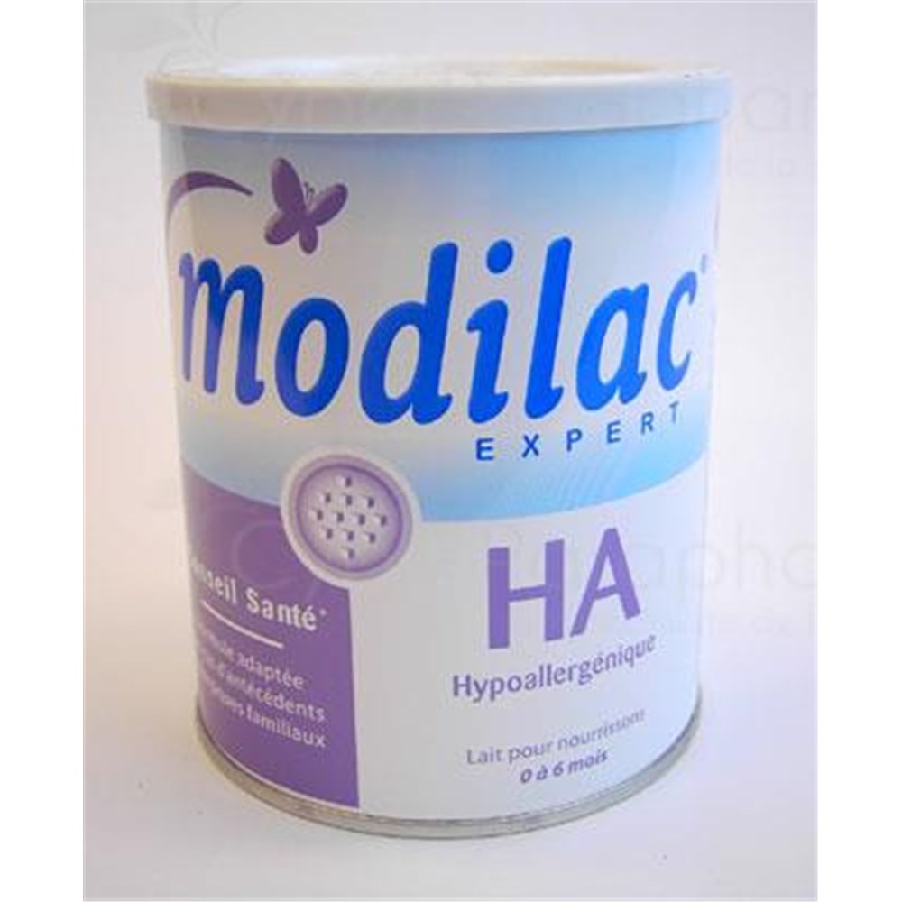 MODILAC EXPERT HA, Aliment lacté diététique hypoallergénique pour  nourrisson. - bt 900 g