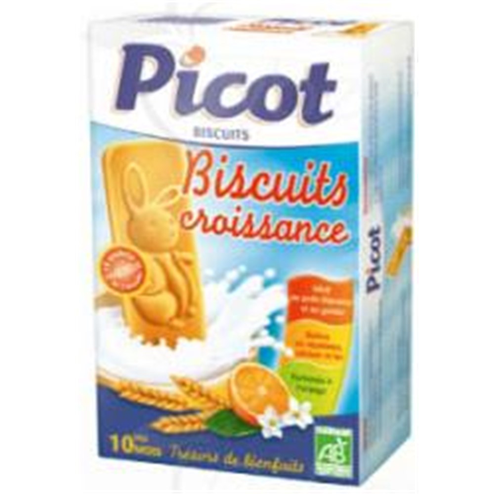 Picot Biscuit Croissance Biscuit Pour Bebe Saveur A L Orange Bt