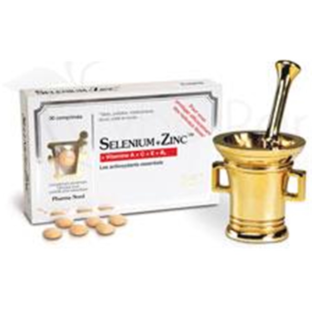 SÉLENIUM + ZINC, Comprimé, complexe de vitamines, sélénium et zinc. bt 30