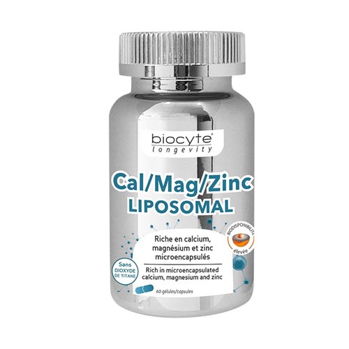 Cal/mag/zinc Liposomal 60 Gelules Biocyte