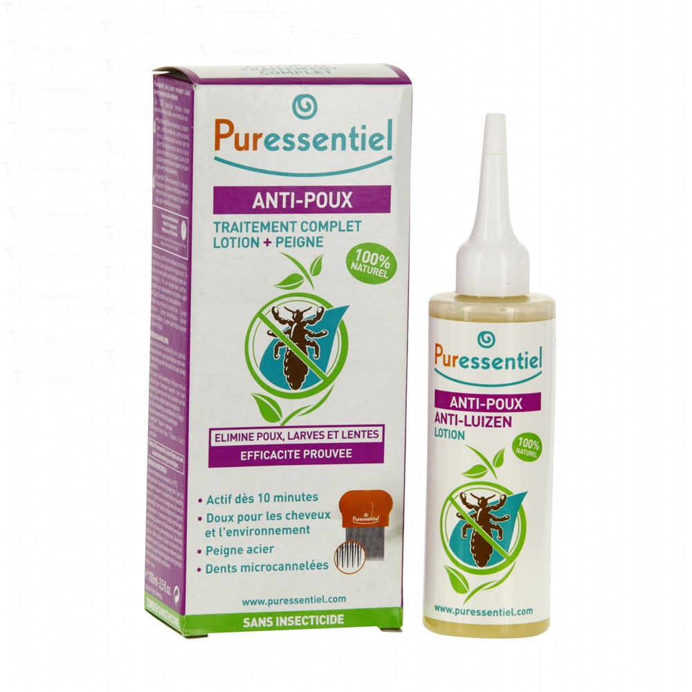 ANTIPOUX LOTION, Complete treatment lotion + comb fl 100 ml