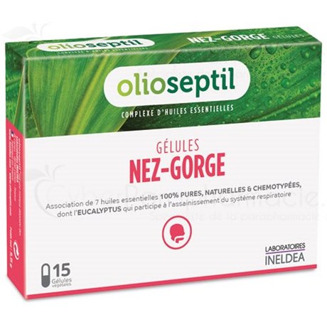 OLIOSEPTIL Nez et Gorge 15 Gélules