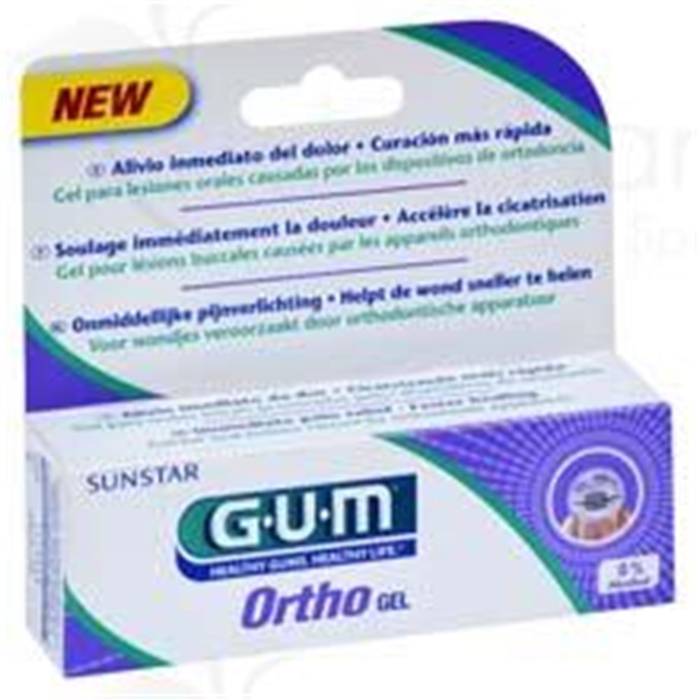 GUM ORTHO GEL, Gel gingival à l'acide hyaluronique. tube 10 ml