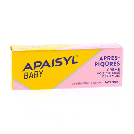 BABYAPAISYL CARE AFTER STING, soothing cream base bisabolol. - 30 ml tube