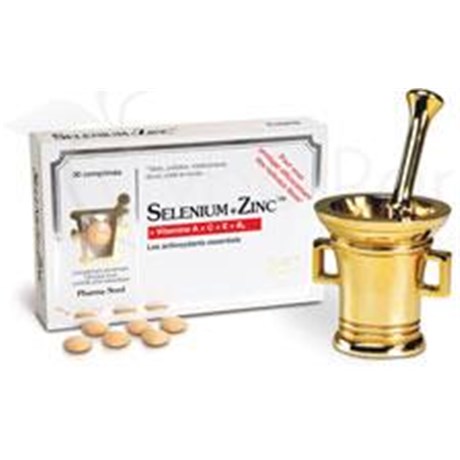 SÉLENIUM + ZINC, Comprimé, complexe de vitamines, sélénium et zinc. - bt 90