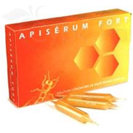 Apiserum FORT Lightbulb oral, dietary supplement containing royal jelly and honey. - Bt 24