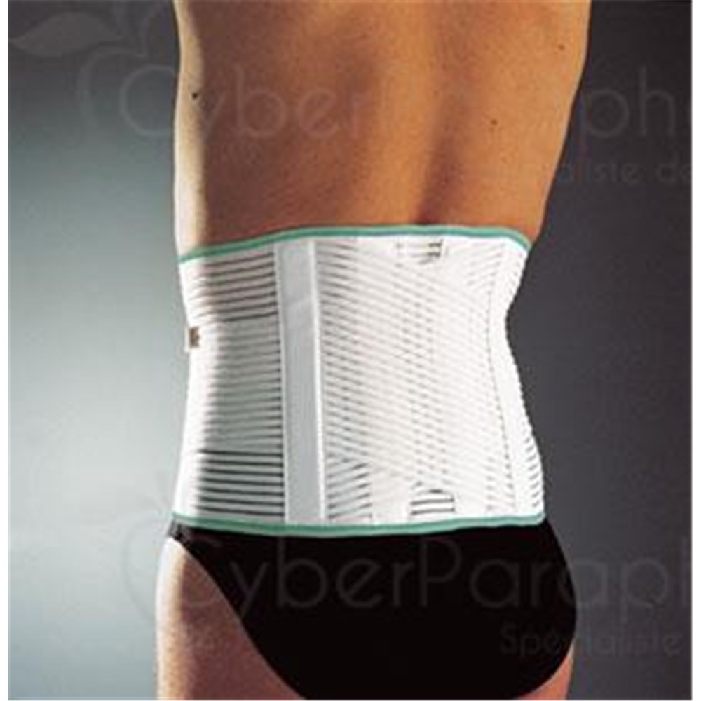 GREEN BELT ORTHO, Belt cross lumbar support black