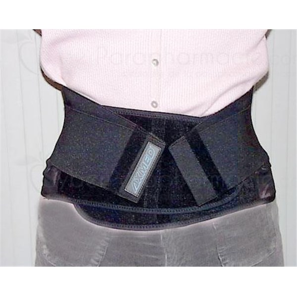 POROSTRAP, lumbar support belt, height 26 cm. black, wide (ref. CL35N) unit