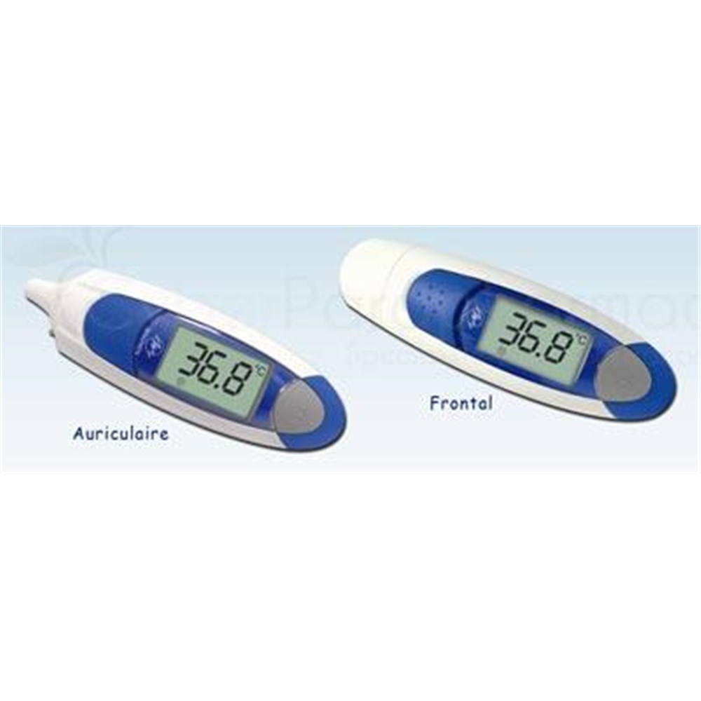 SCANÉO, medical infrared thermometer 2 in 1, atrial and front unit