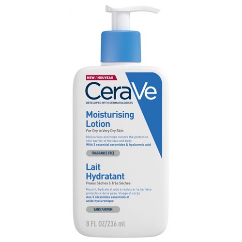 MOISTURIZING MILK FACE AND BODY DRY TO VERY DRY SKINS 236ML CERAVE