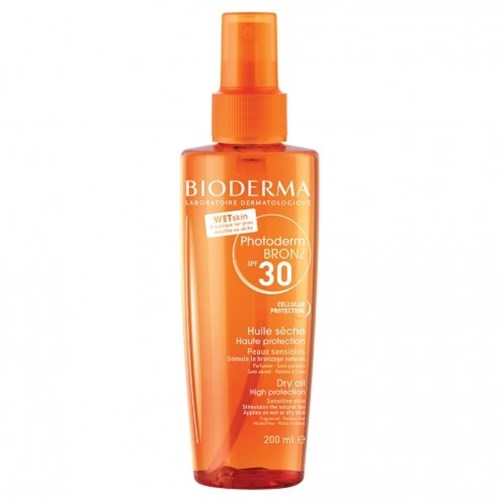 BRONZ HIGH PROTECTION DRY OIL SPF30 200ML PHOTODERM BIODERMA