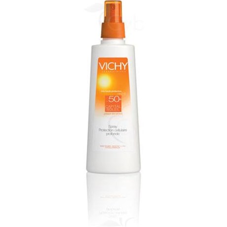 VICHY CAPITAL SOLEIL SPRAY SPF 50 + Sun Spray high protection SPF 50 +. - Spray 200 ml