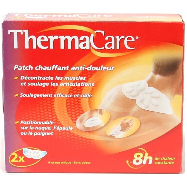 Thermacare PATCH AUTOCHAUFFANT Nuque épaule 2 unités