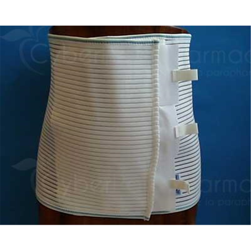 DYNABELT, Ceinture de soutien abdominal et thoracique, en tissu élastique  aéré hauteur 25 cm, taille 1 - unité