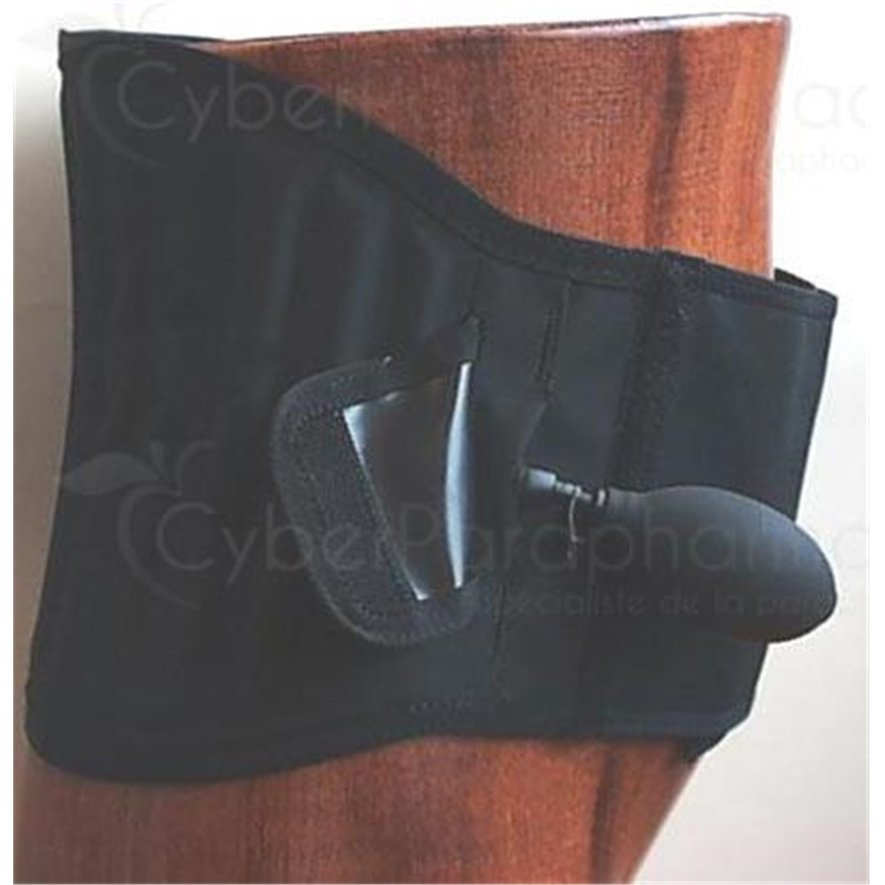 self inflating lumbar support