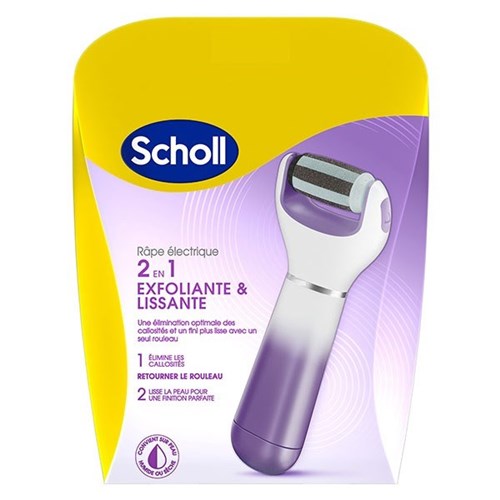 Scholl Electric Rasp Exfoliating and smoothing with a single roller