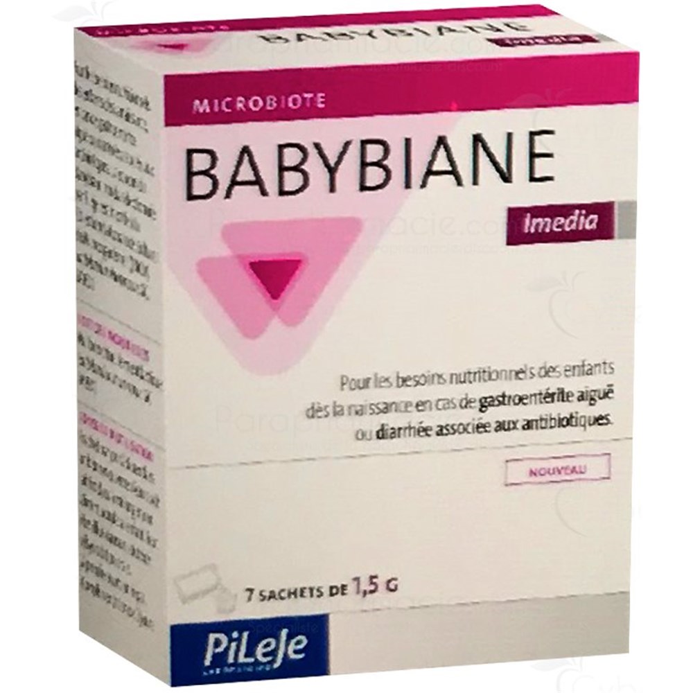 Babybiane Imedia Pour Les Besoins Nutritionnels Des Enfants Des La Naissance En Cas De Gastroenterite Aigue Ou Diarrhee Associee Aux Antibiotiques 7 Sachets