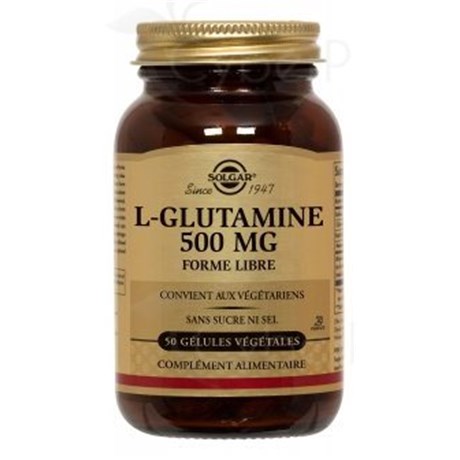 L-GLUTAMINE 500 mg 50 capsules