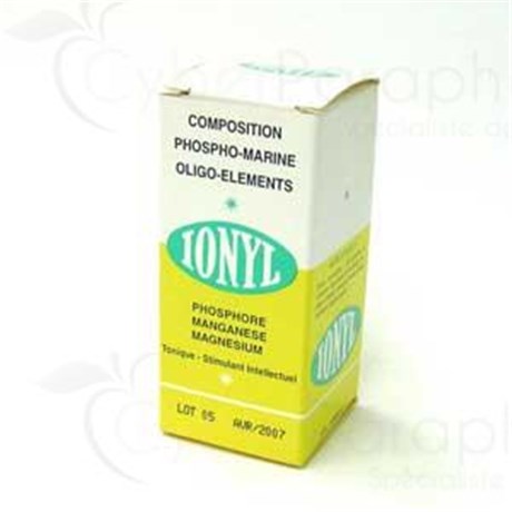 IONYL, Soluté buvable, composition phosphomarine et oligoéléments. - fl 30 ml
