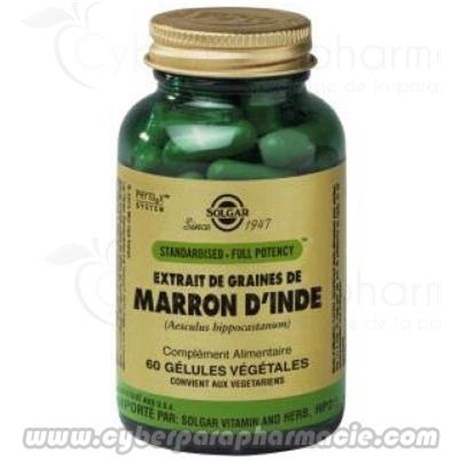 SFP MARRON D'INDE 60 Gélules végétales