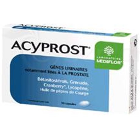 ACYPROST, Capsule, complément alimentaire à base de plantes à visée urinaire. - bt 30
