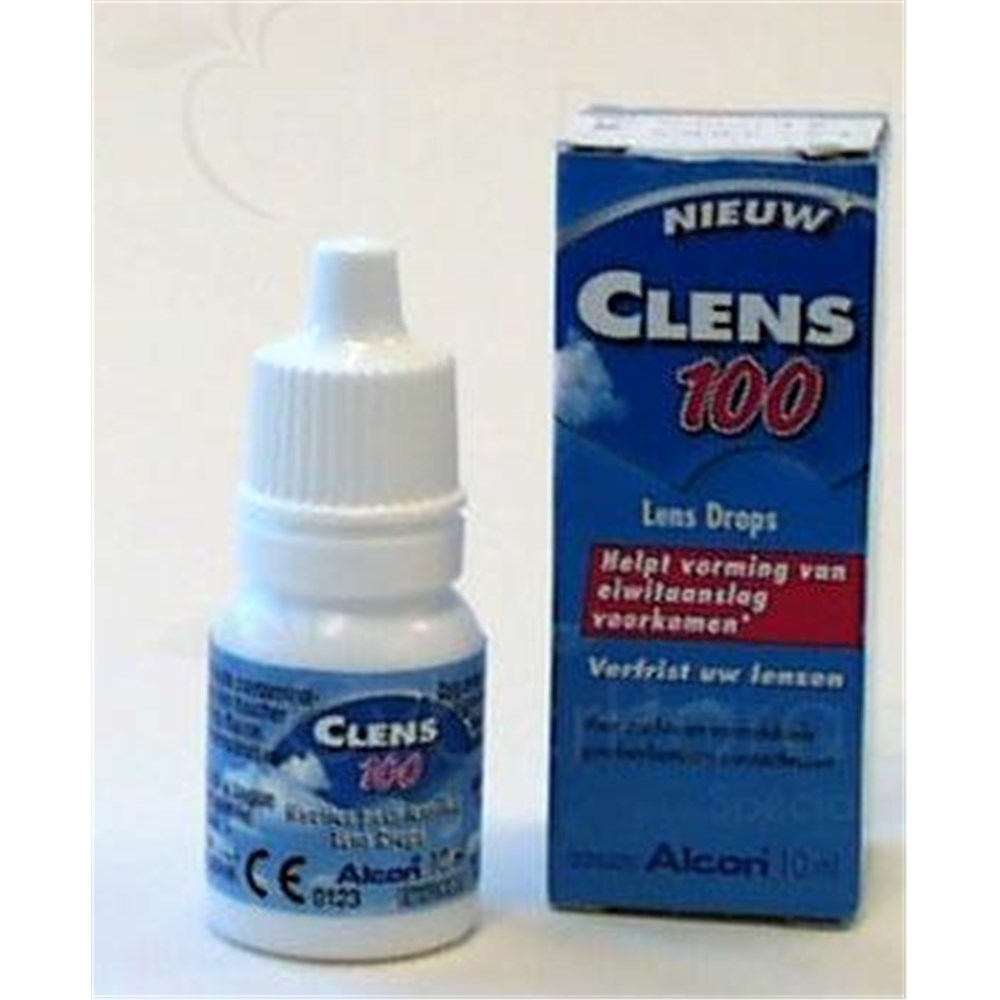 CLENS 100, moisturizing and lubricating ophthalmic solution for contact