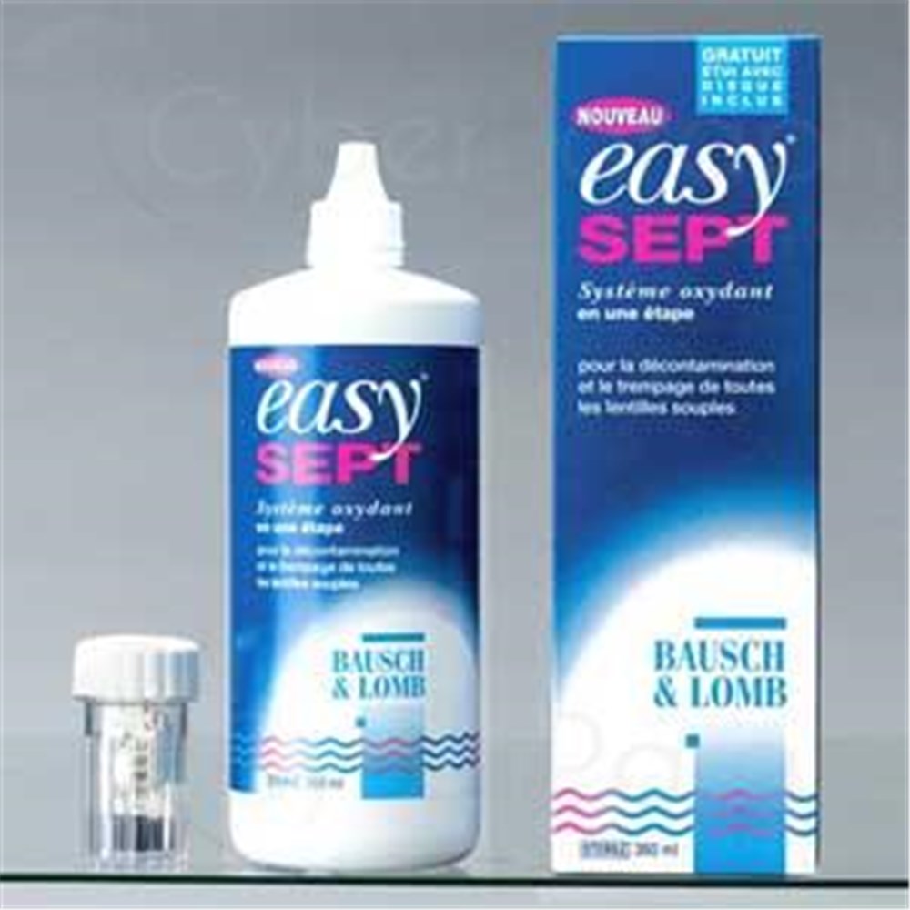 EASYSEPT Solution decontamination, neutralization, soak lenses. Fl 360 ml