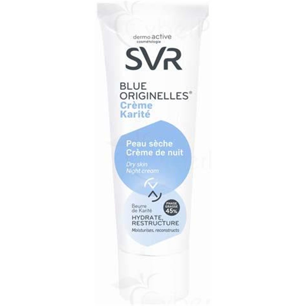 SVR DERMOACTIVE ORIGINAL BLUE CREAM SHEA, Cream moisturizing shea