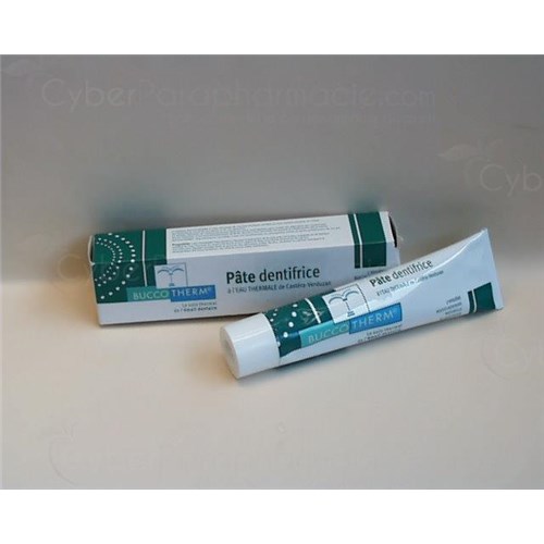 BUCCOTHERM DENTIFRICE PÂTE, Pâte dentifrice à l'eau thermale de Castéra-Verduzan. - tube 75 ml