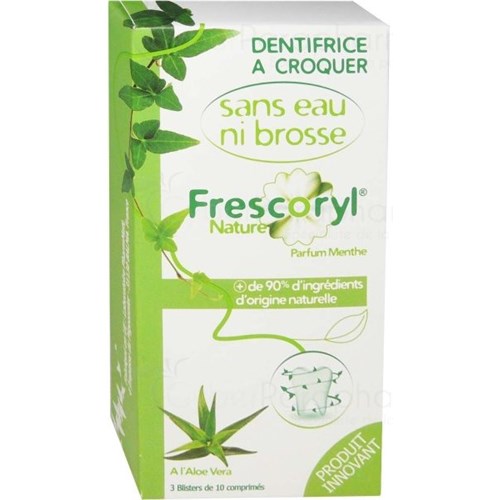 FRESCORYL Nature Parfum Menthe Boîte de 30 comprimés