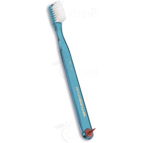 GUM CLASSIC, Brosse à dents à manche thermocoudable. avec stimulateur (ref. 407) - unité