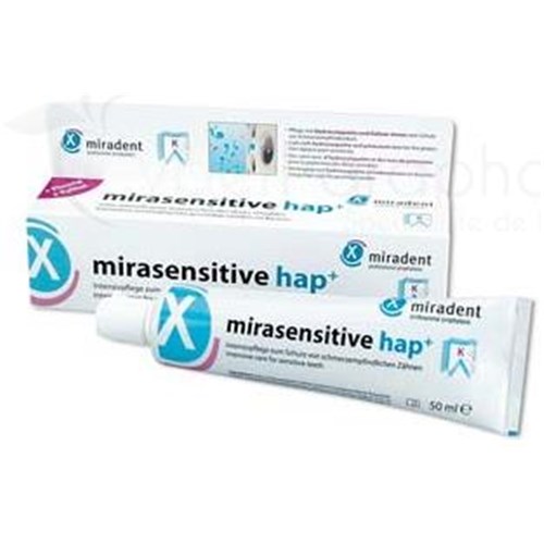MIRASENSITIVE HAP+, Dentifrice fluoré. - tube 50 ml
