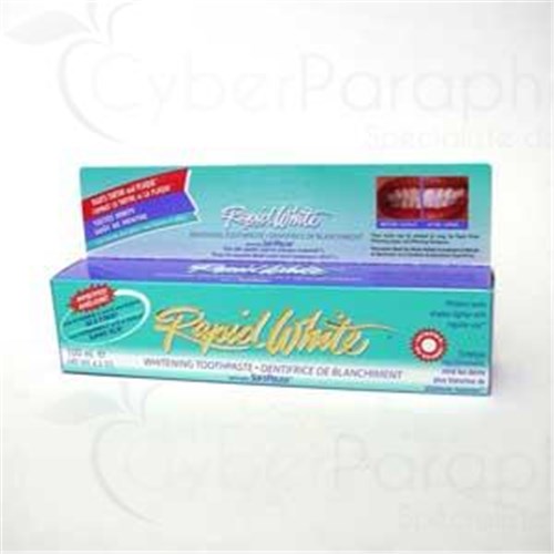 RAPID WHITE DENTIFRICE, Pâte dentifrice fluorée de blanchiment. - tube 100 ml