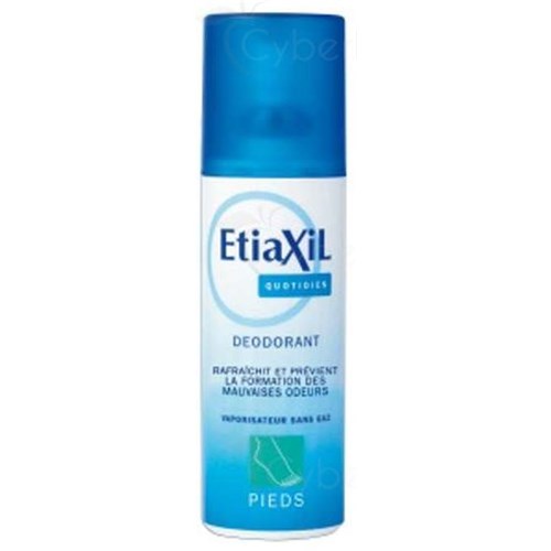ETIAXIL DAILY DEODORANT FOOT SPRAY, podiatry Spray deodorant and refreshing. - Spray 100 ml