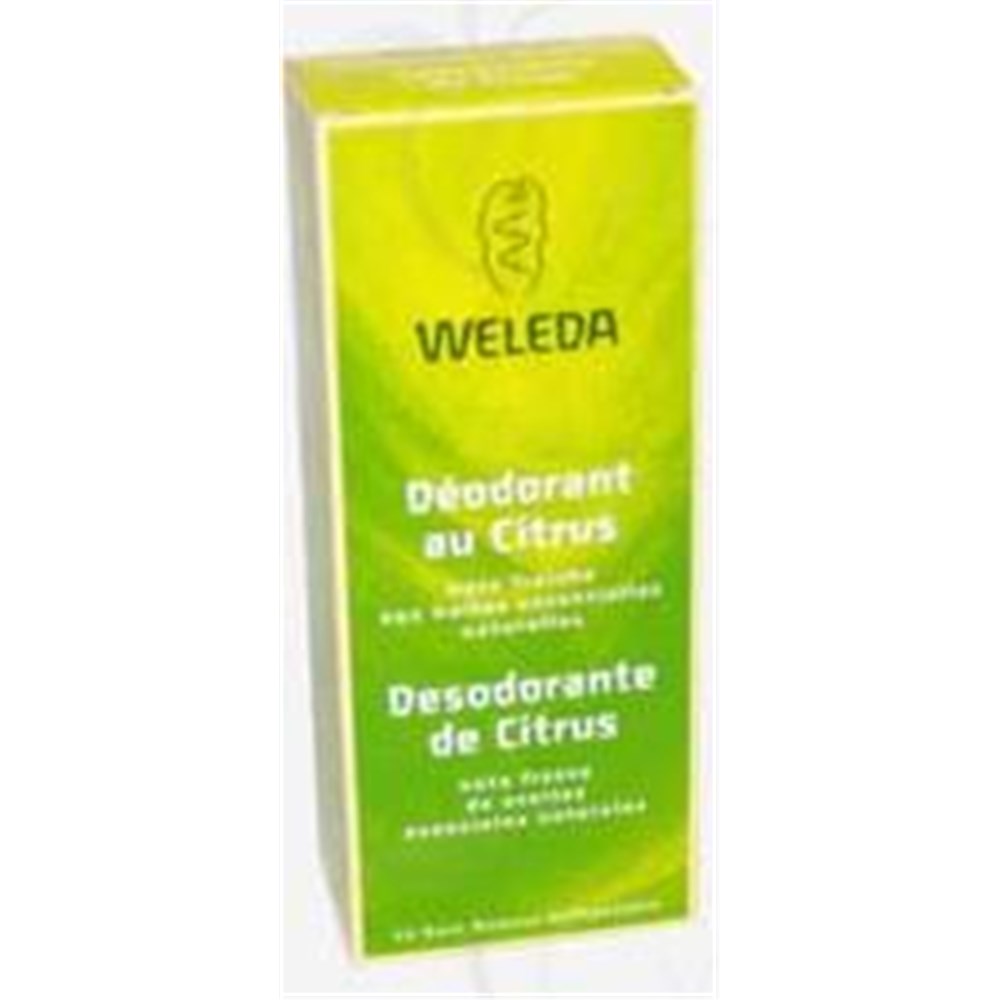 WELEDA CITRUS DÉODORANT, Déodorant au citrus. vapo 100 ml