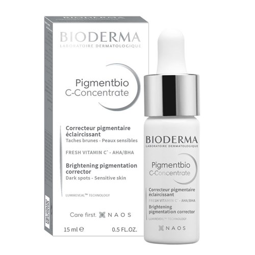 BIODERMA CORRECTEUR PIGMENTAIRE ECLAIRCISSANT PIGMENTBIO C CONCENTRATE 15ML