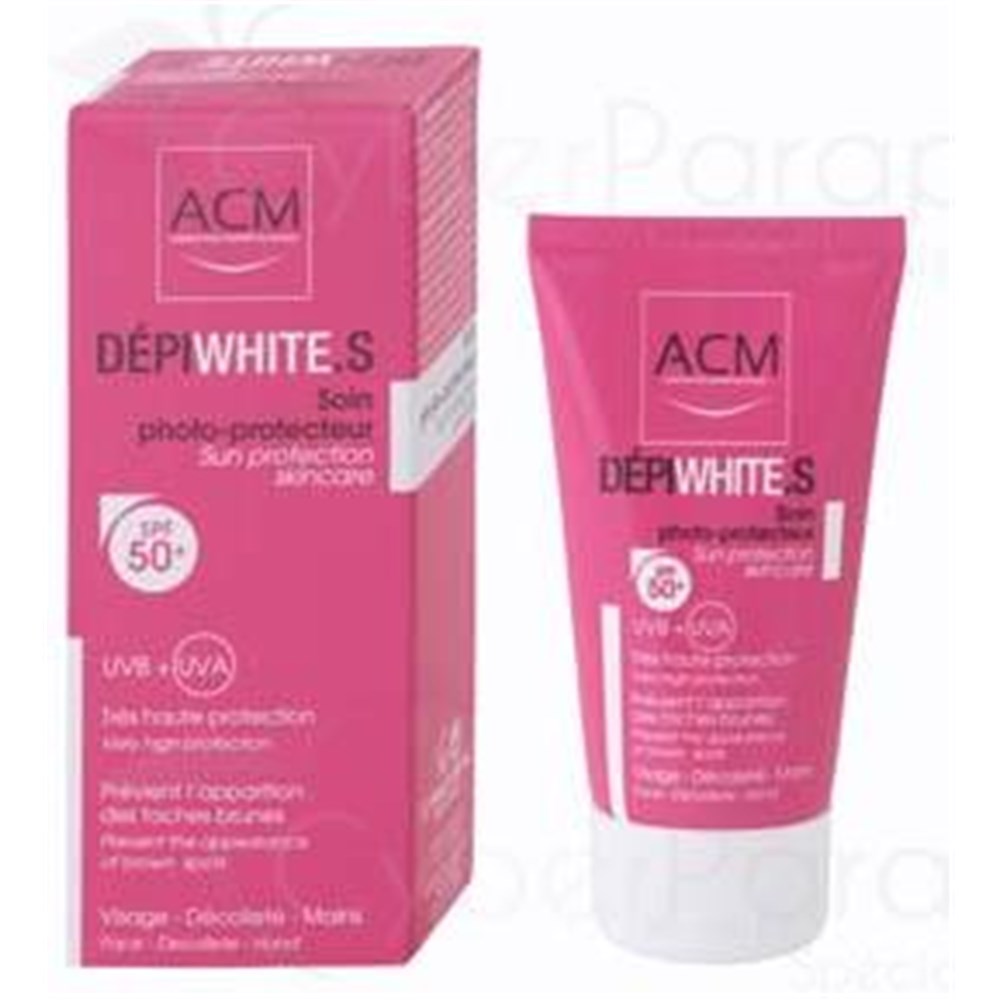 DÉPIWHITE S CRÈME, Soin dépigmentant photoprotecteur antitache, SPF 50