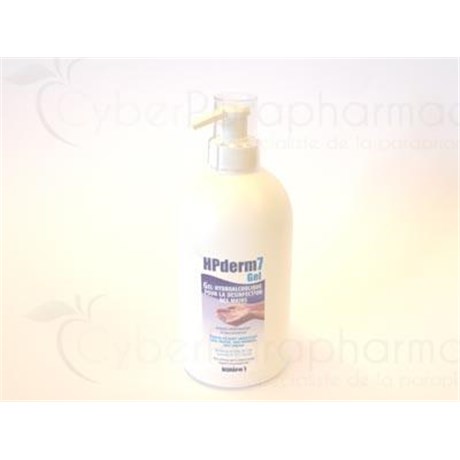 HPDERM7 GEL, Gel hydroalcoolique désinfectant pour les mains. - fl 100 ml