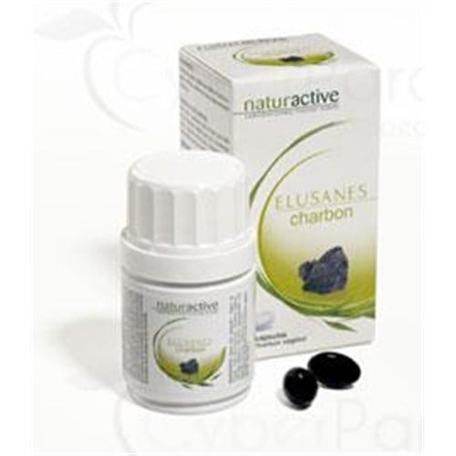 Elusanes COAL Capsule dietary supplement based charcoal. - Bt 60