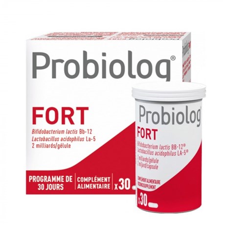 PROBIOLOG FORT 30 Capsule, food supplement for intestinal purposes. - bt 30
