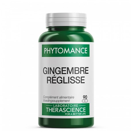 PHYTOMANCE GINGEMBRE - RÉGLISSE 90 gélules Therascience