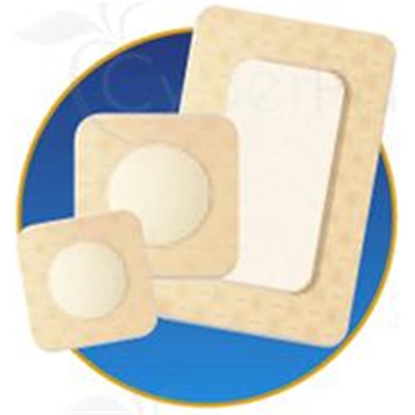 Contreet ULCER, dressing hydrocellular margins adhesives