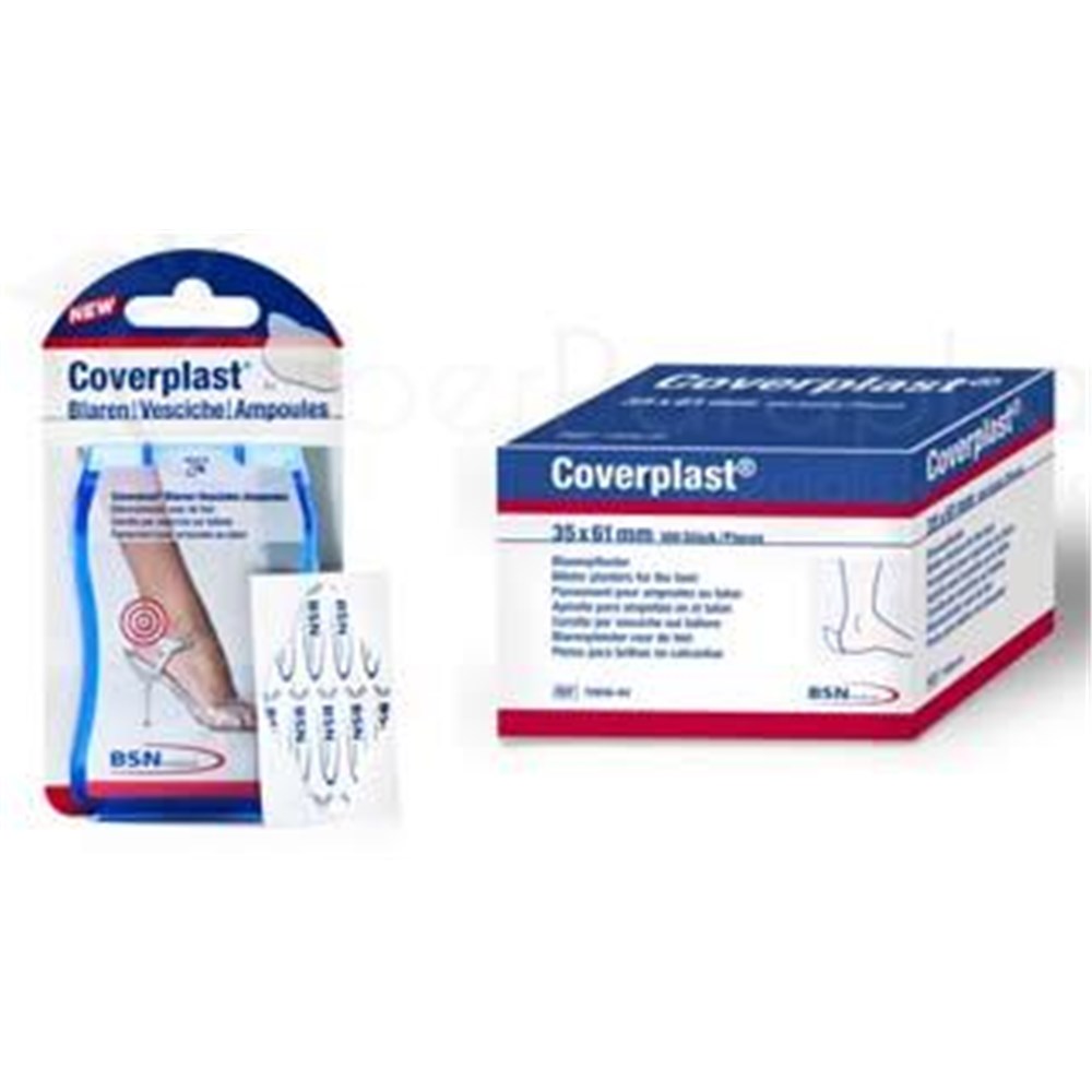 Coverplast BULBS, Hydrocolloid dressing, second skin, special heel bulb. (Ref. 726560000001
