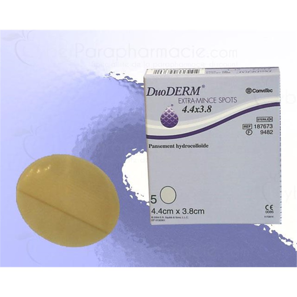 DUODERM EXTRA THIN SPOT hydroactive Hydrocolloid dressing, sterile
