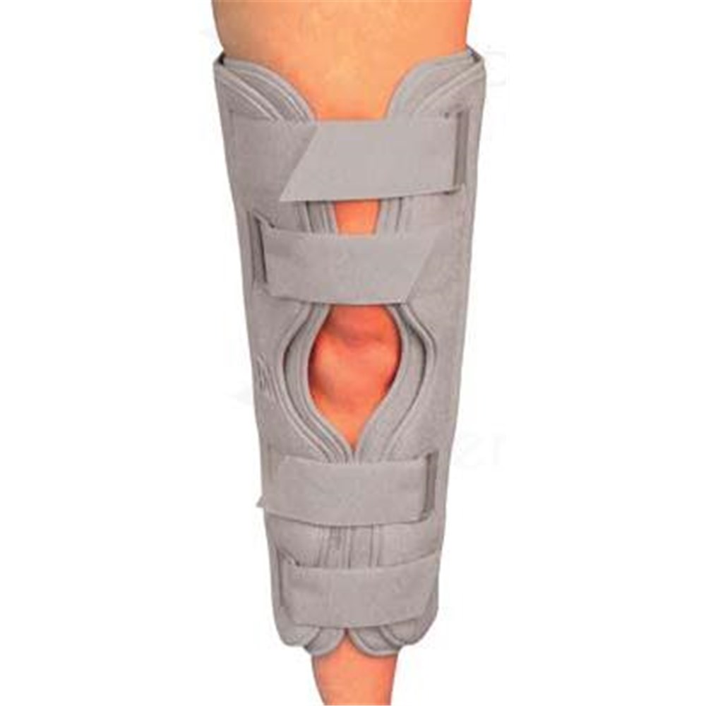 EZY WRAP KNEE BRACE, nonhinged knee brace immobilization in extension