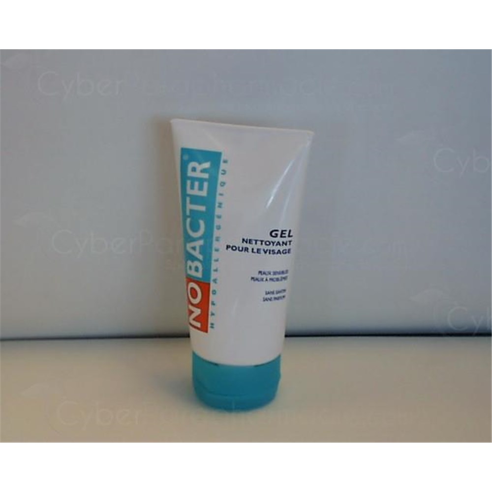 NOBACTER CLEANSING GEL, antibacterial cleansing gel face. Tube 100 ml