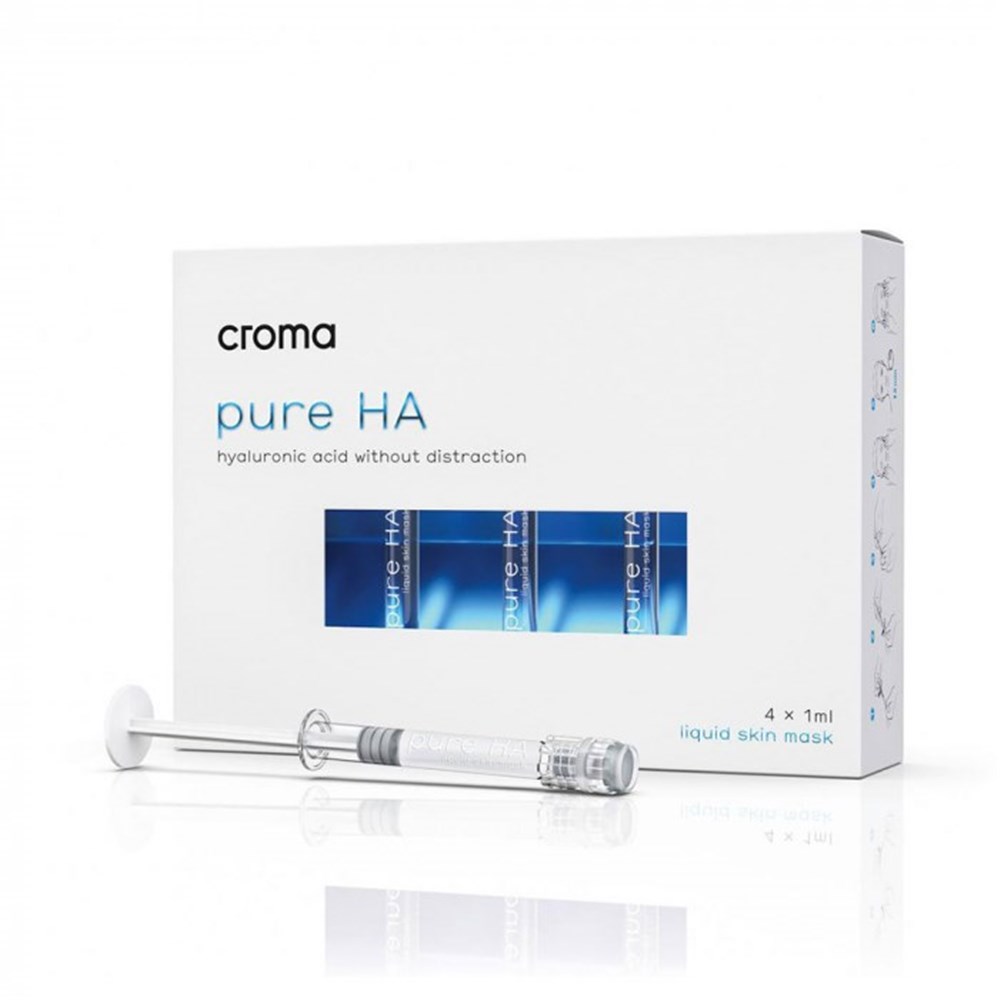 CROMA PURE HYALURONIC ACID MASK 4X1ML