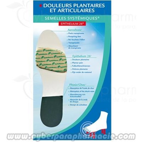 INSOLES SYSTEMIC Plantar articular pain